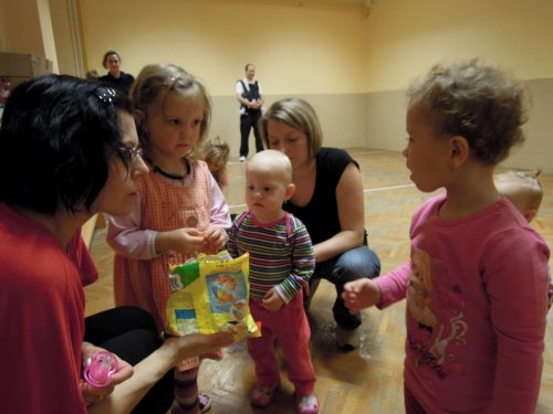 Hravé cvičení pro děti a rodiče - 7.11.2013